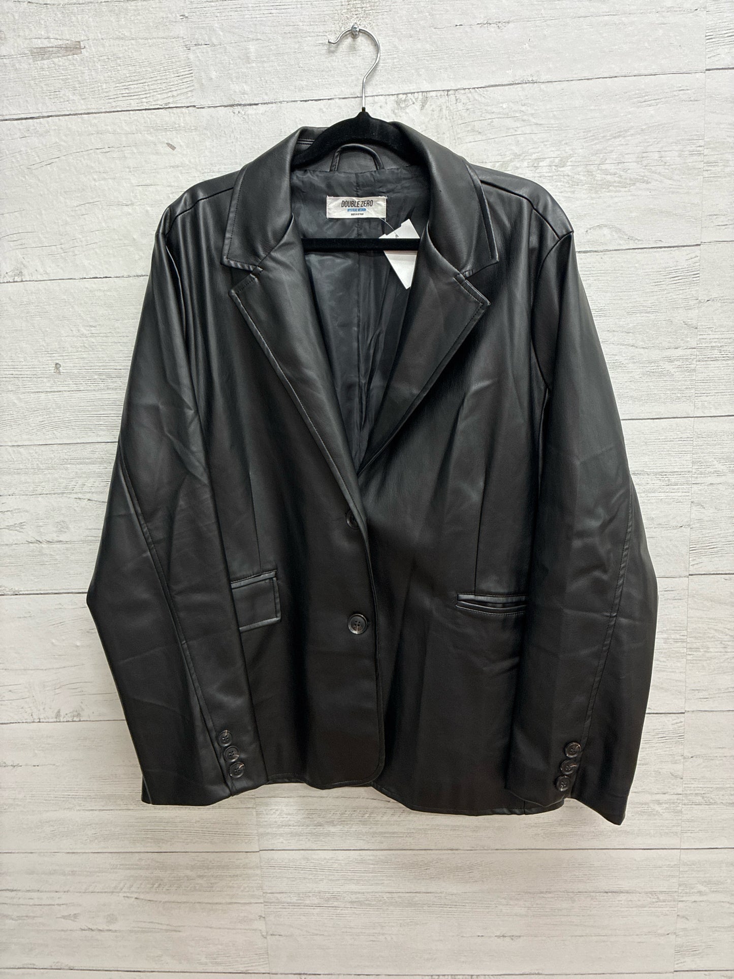 Size M Double Zero Black Womens Coat
