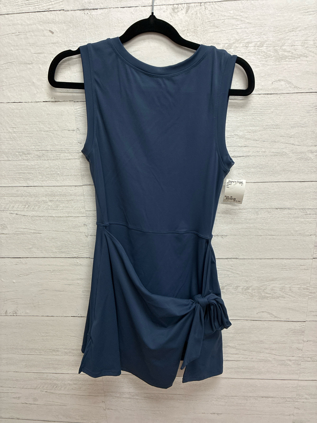 Size M N/A Navy Rompers