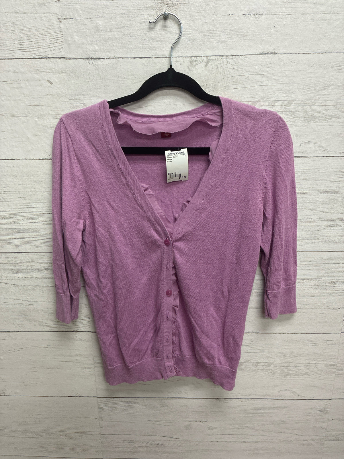 Size S Merona Purple Womens Shirt