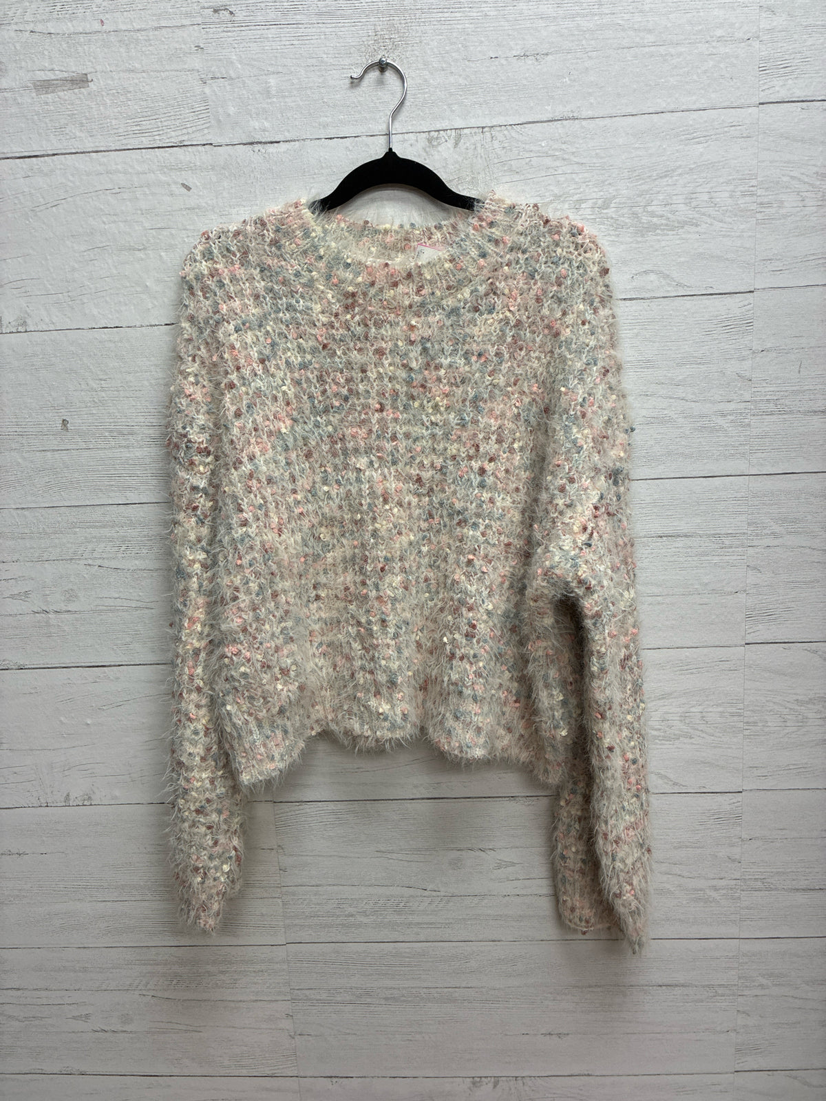 Size L Lush White Womens Sweater