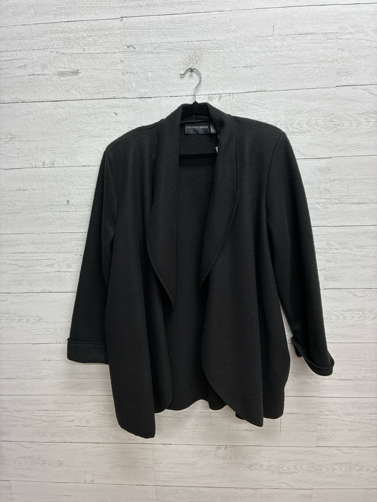 Size S/M Specialty House Black Womens Coat