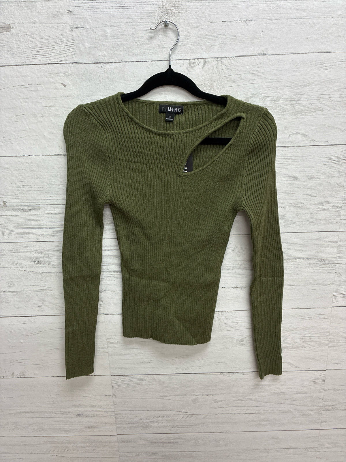 Size S timing Green Womens Shirt