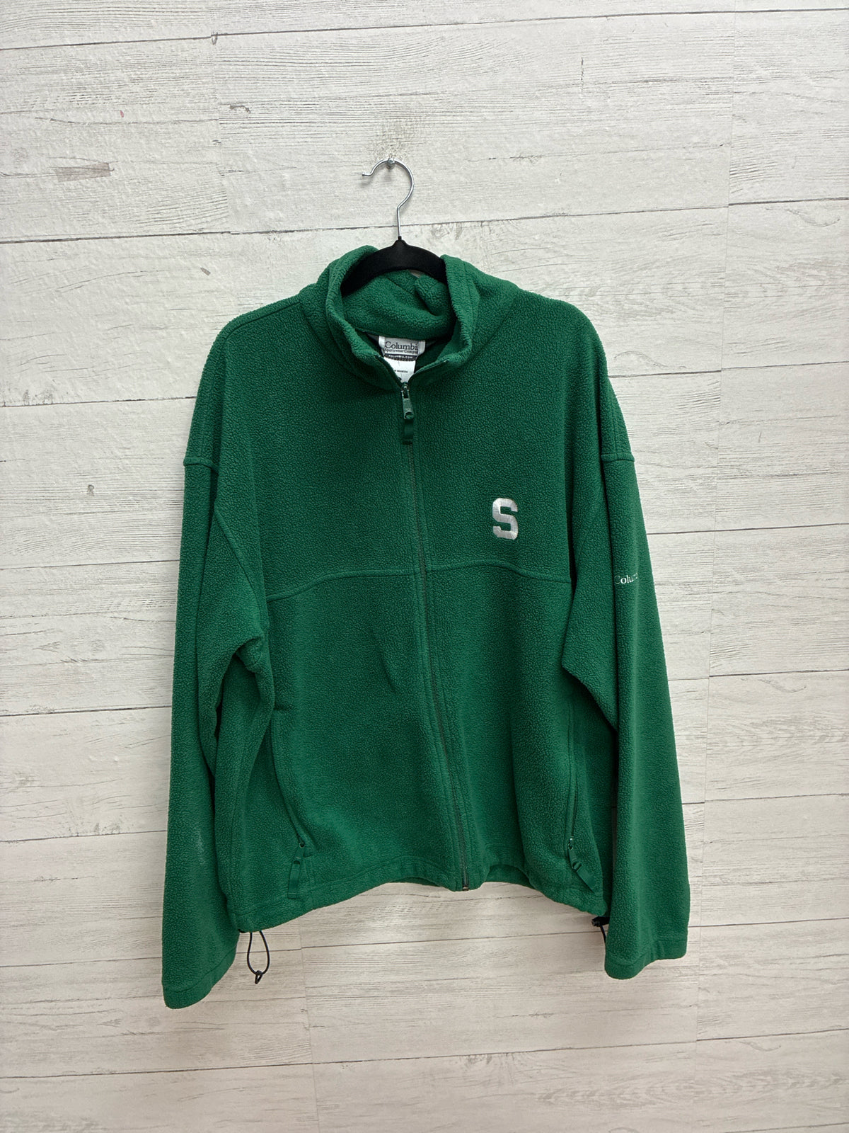 Size XL Columbia Green Mens Jacket
