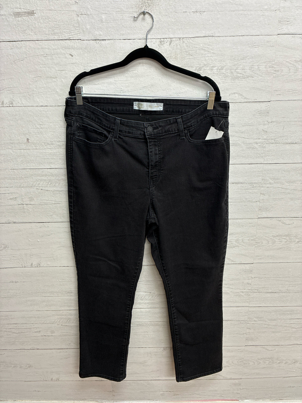 Size 20 Signature Black Womens Jeans