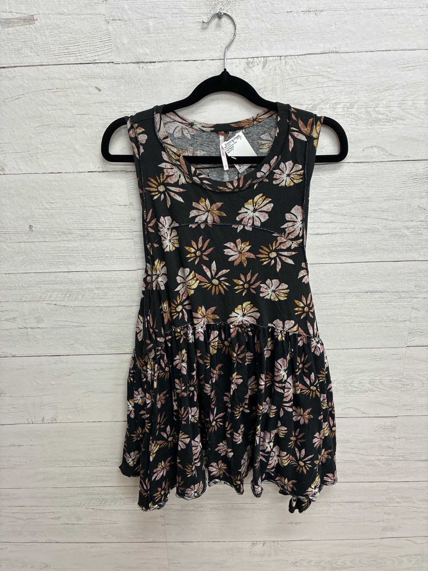 Size L Free People Black/Pink Dress/Evening Wear