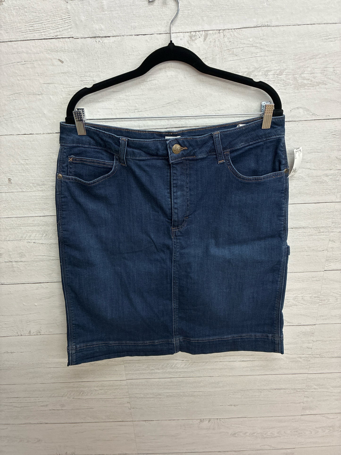 Size 16 Lee Denim Skirt