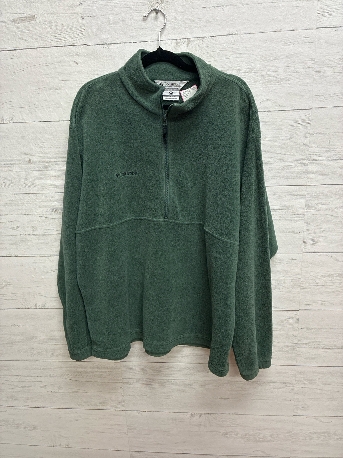 Size XL Columbia Green Mens Sweater