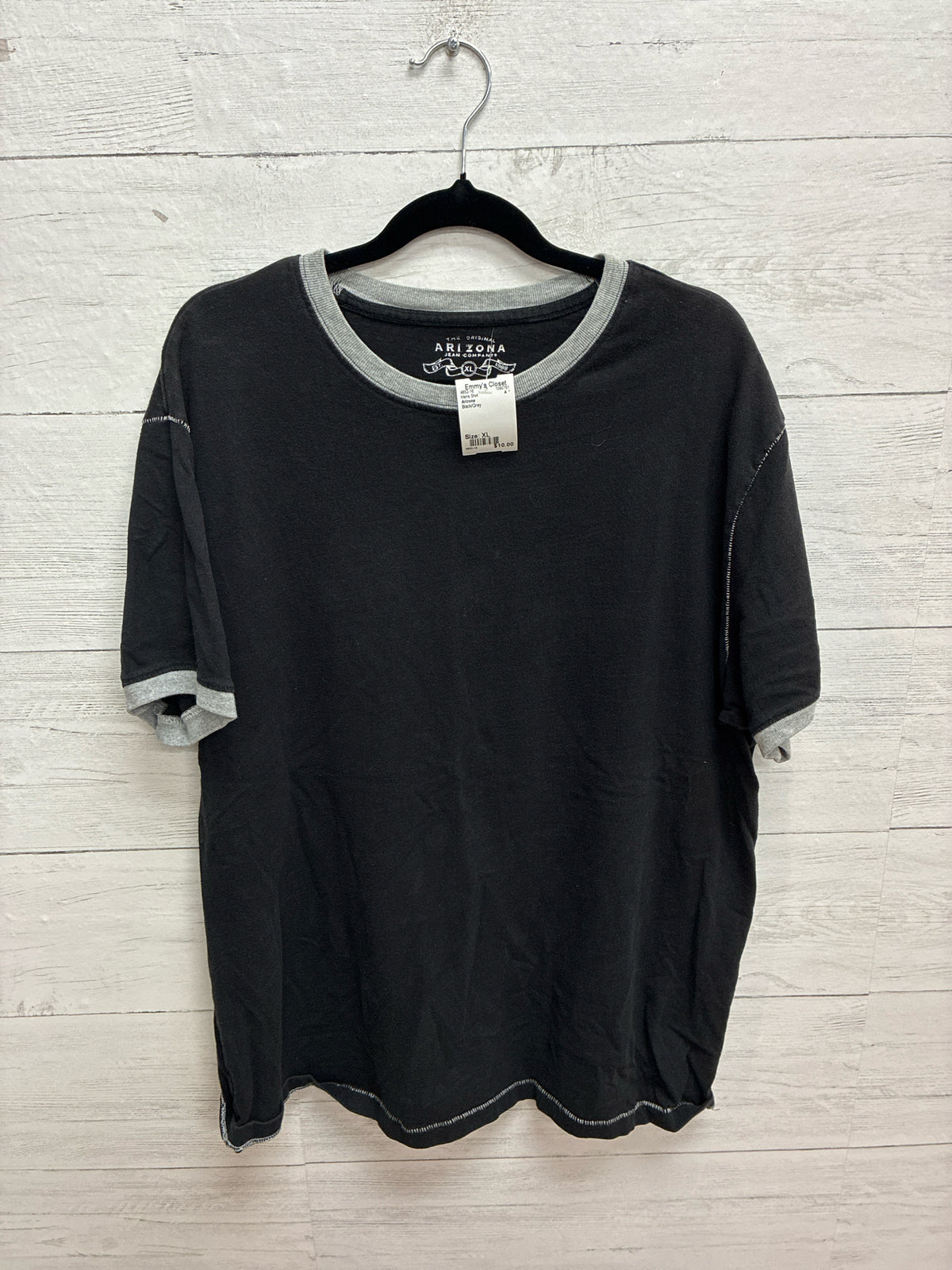 Size XL Arizona Black/Grey Mens Shirt