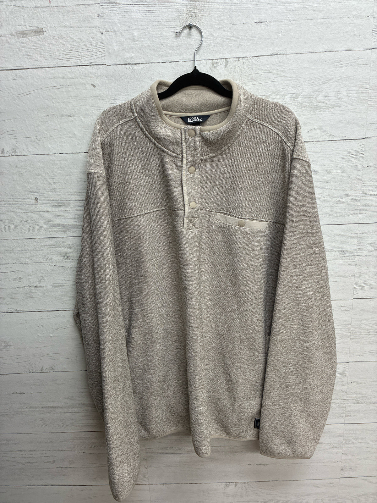 Size XXL Eddie Bauer Grey Mens Sweatshirt