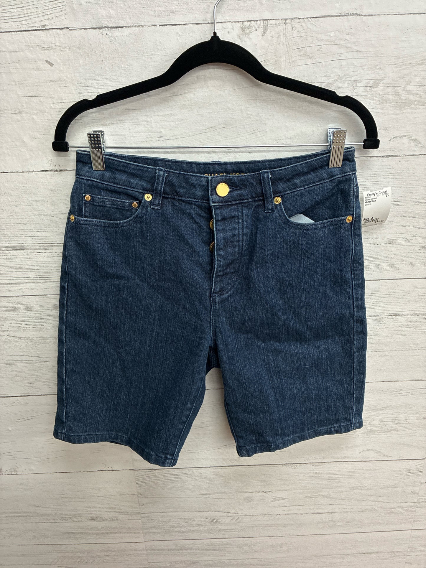 Size 4 Michael Kors Denim Womens Shorts