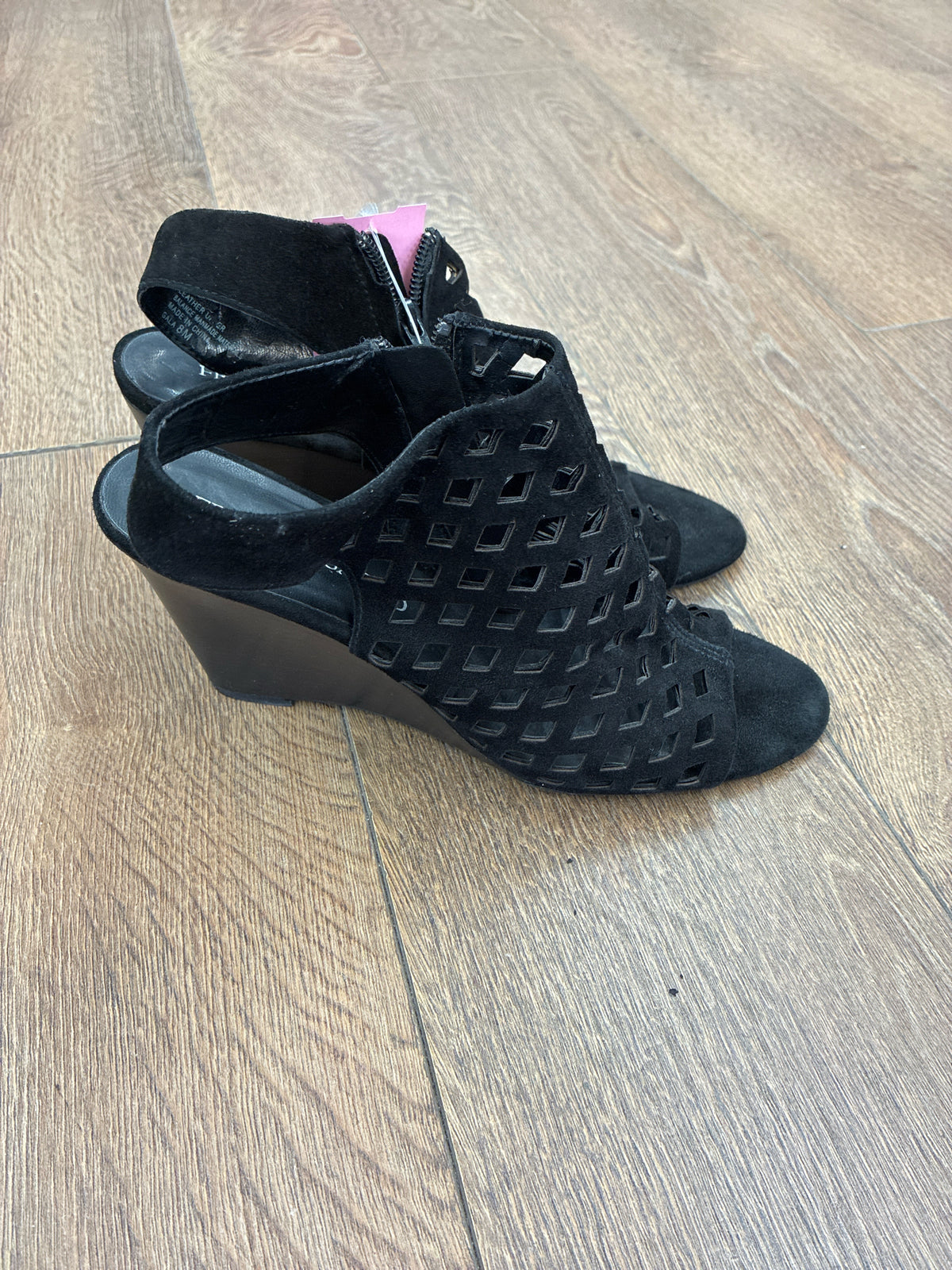 8 Franco Sarto Black Womens Heels