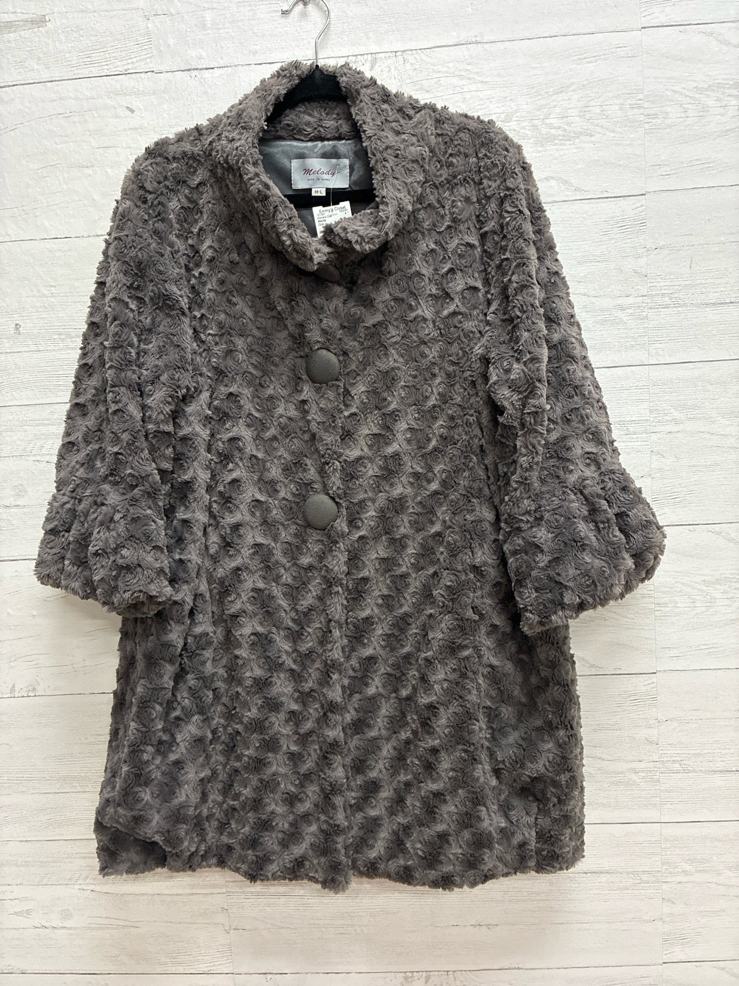 Size M/L Melody Gray Womens Coat