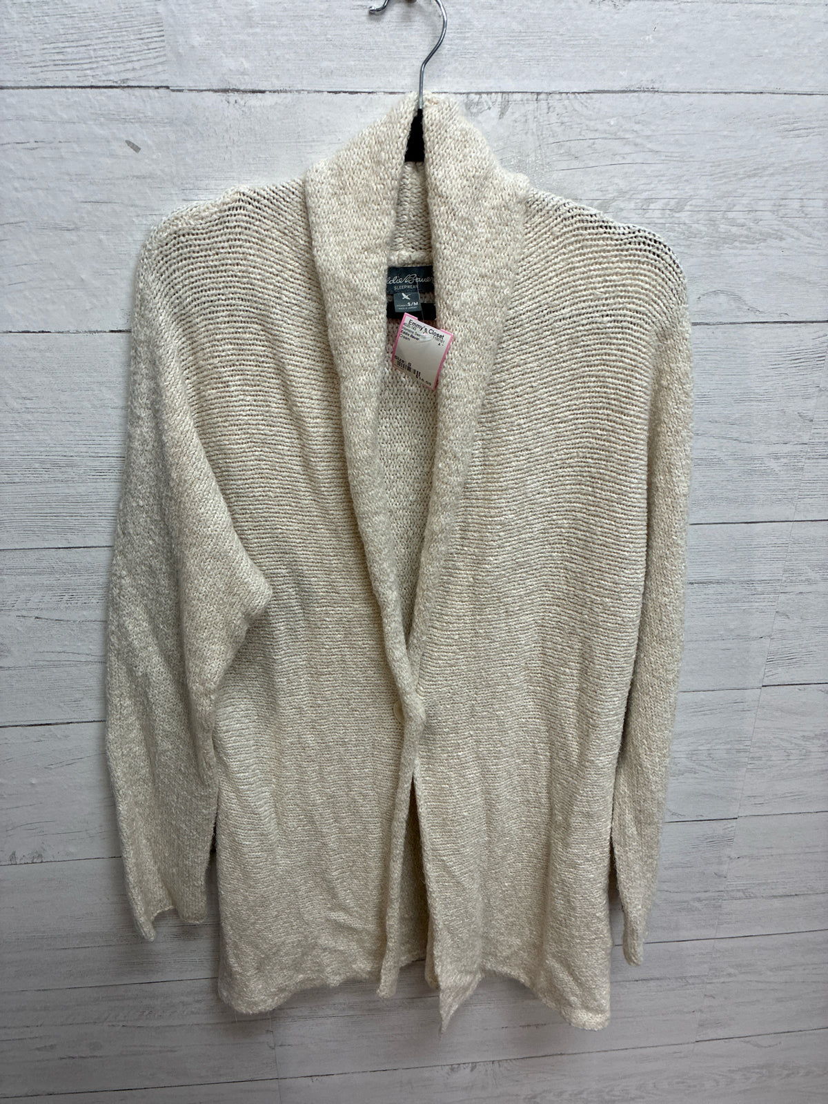 Size S Eddie Bauer Cream Womens Sweater