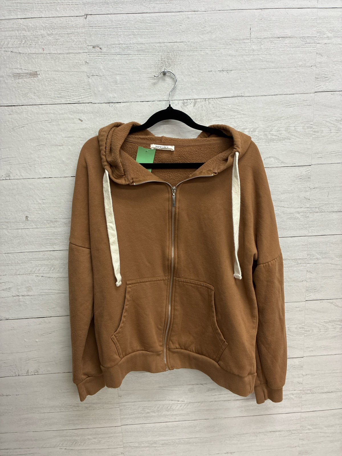 Size S Zenana Brown Womens Sweater