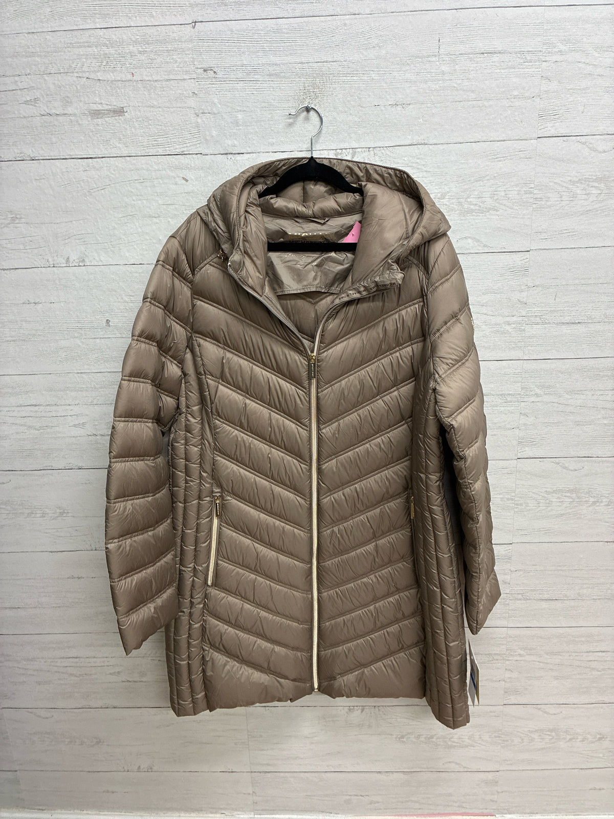 Size XL Michael Kors Grey Womens Coat