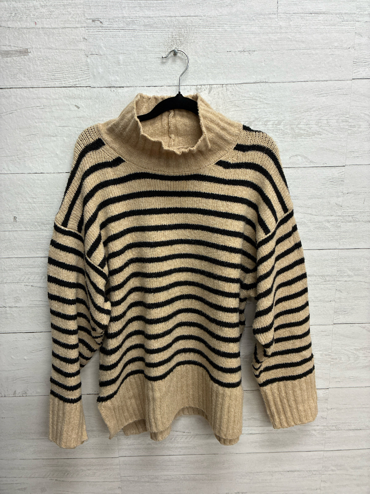 Size S a new day Beige/black Womens Sweater