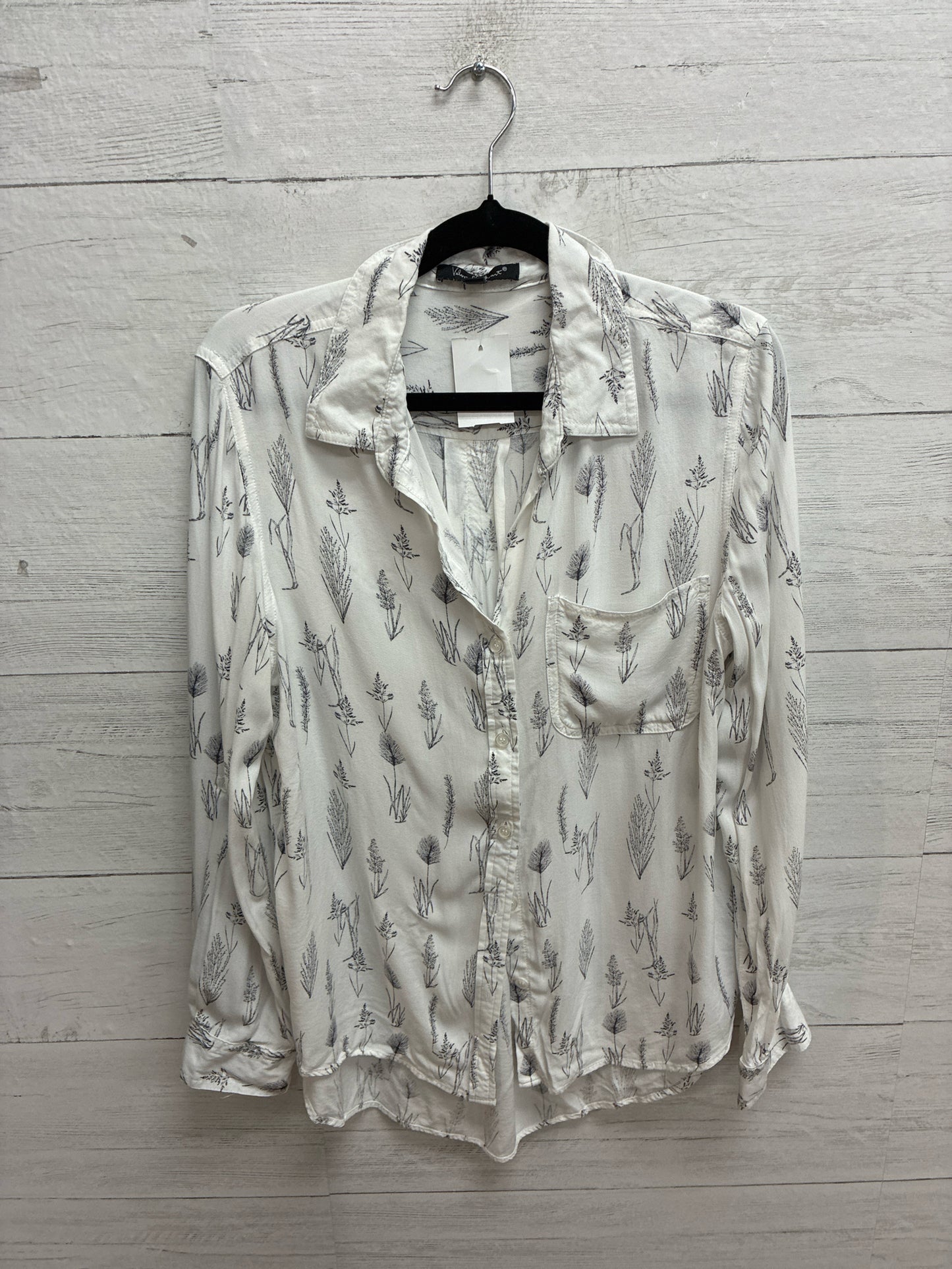 Size M Velvet Heart White Womens Shirt