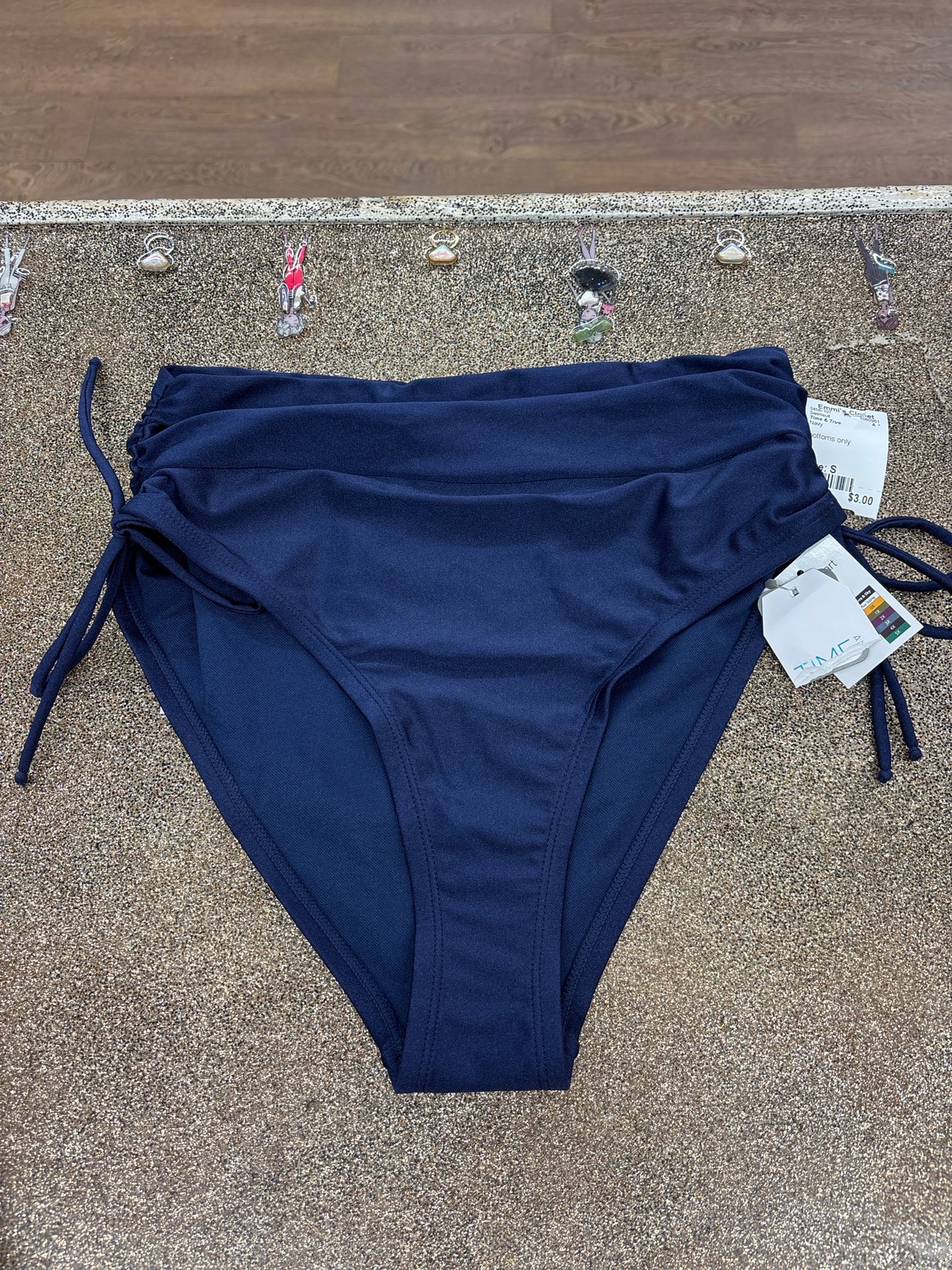 Size S Time & True Navy Swimsuit