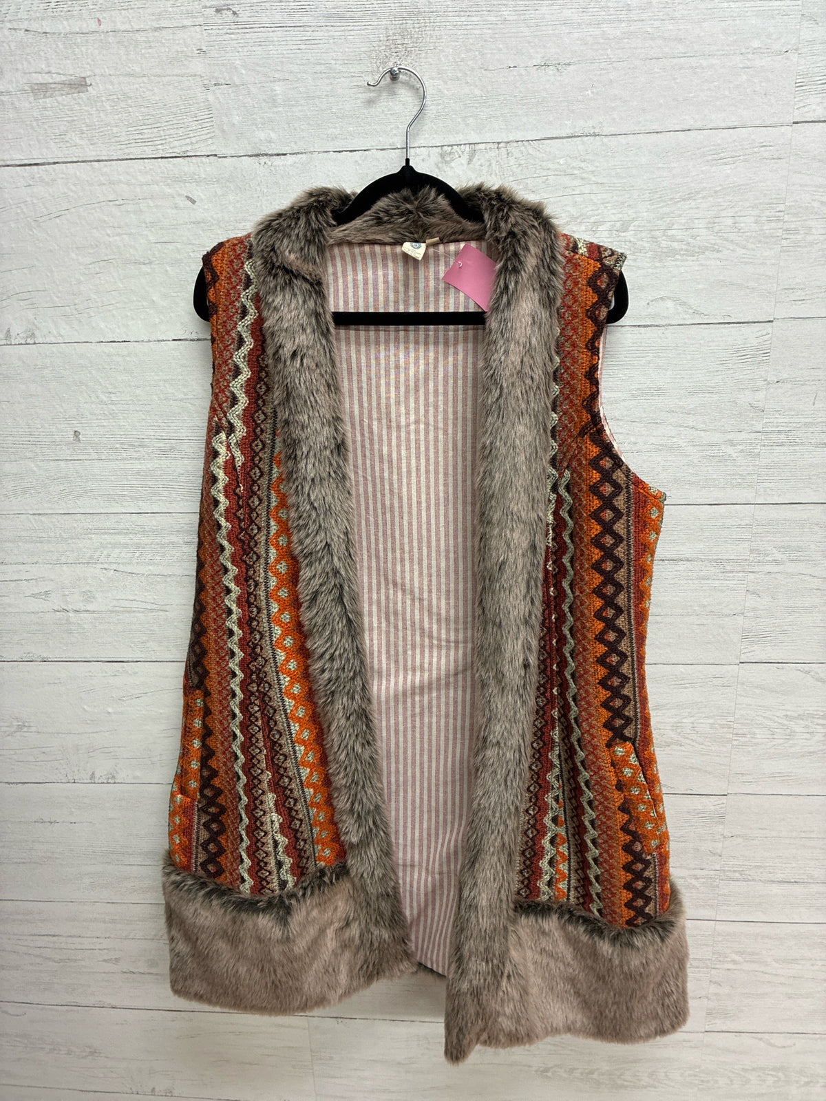 Size M The Collection Royal Orange Womens Vest