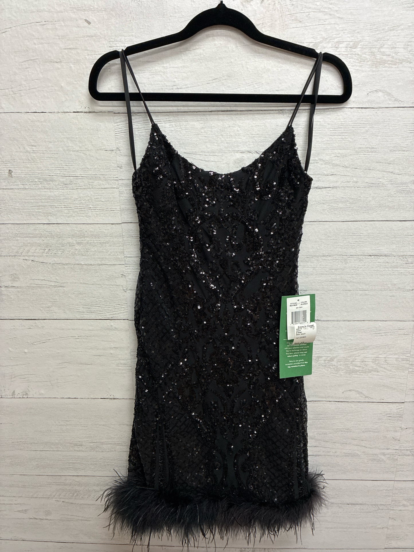 Size XS B Smart Black GOWN