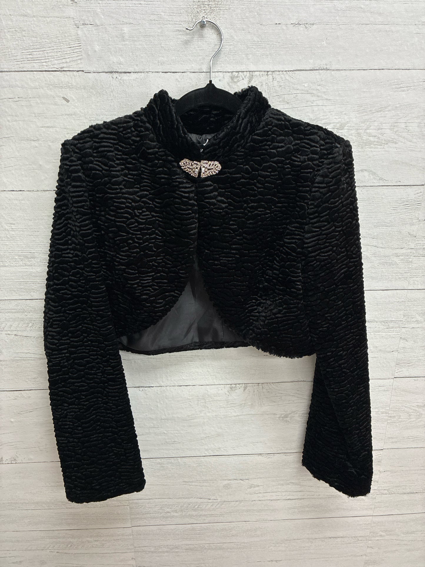Size M Cachet Black Bolero Jacket