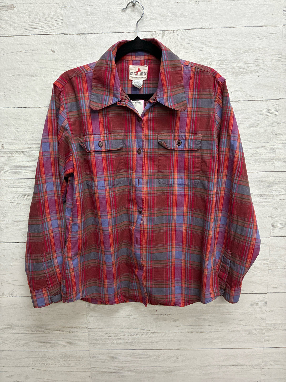 Size S Crazy Horse Red Womens Shirt