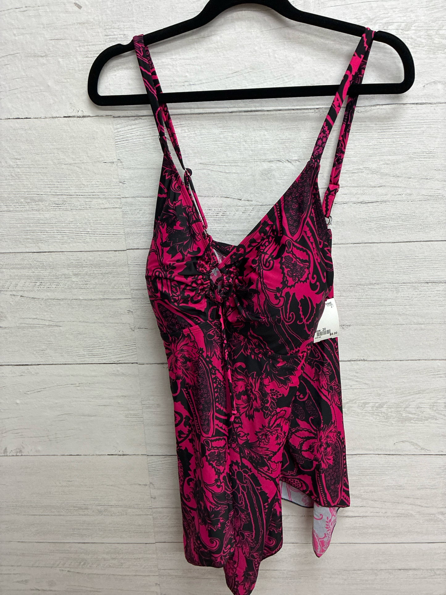 Size 20 N/A Pink Swimsuit
