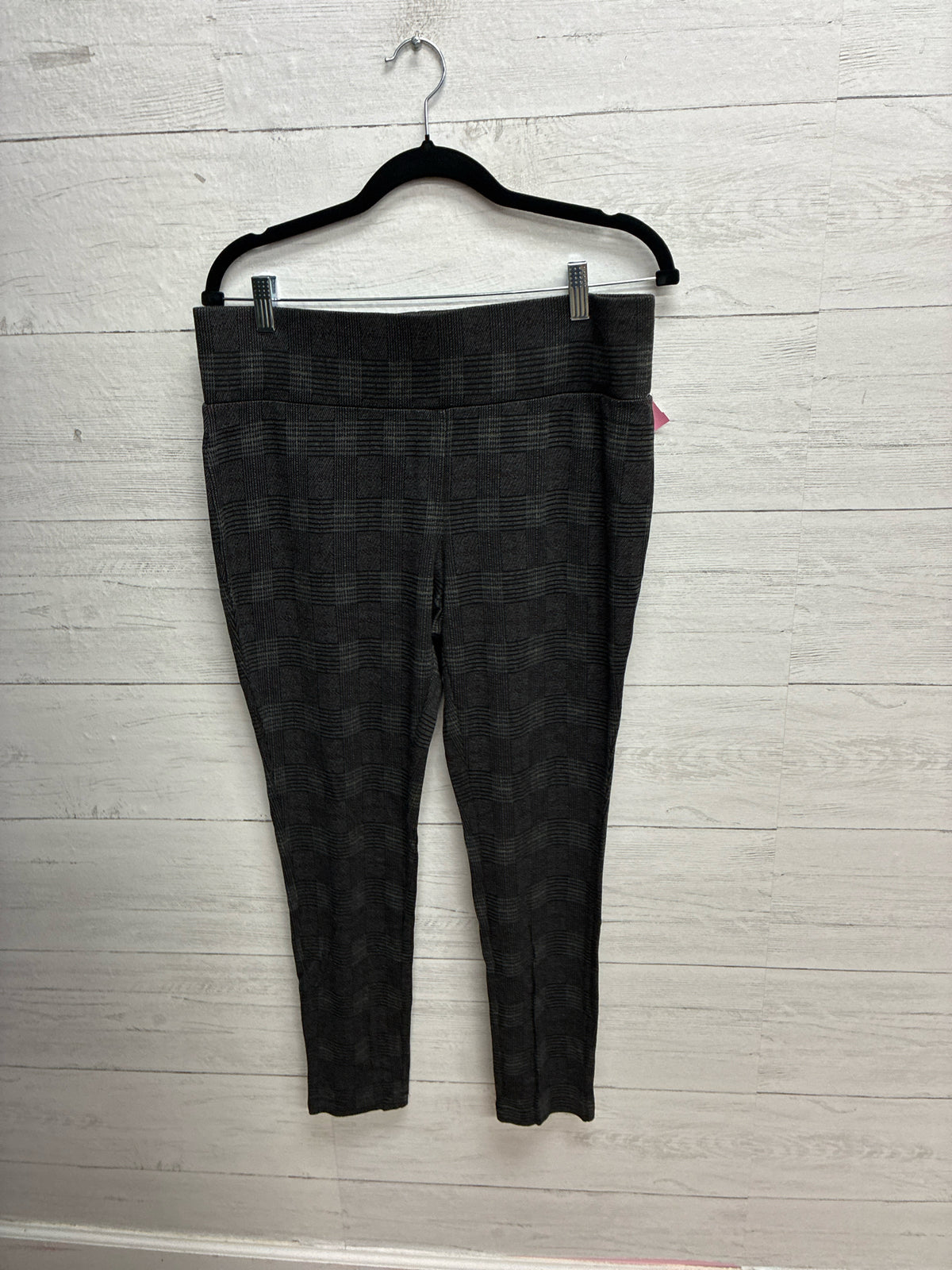 Size L Tahari Black Womens Dresspants