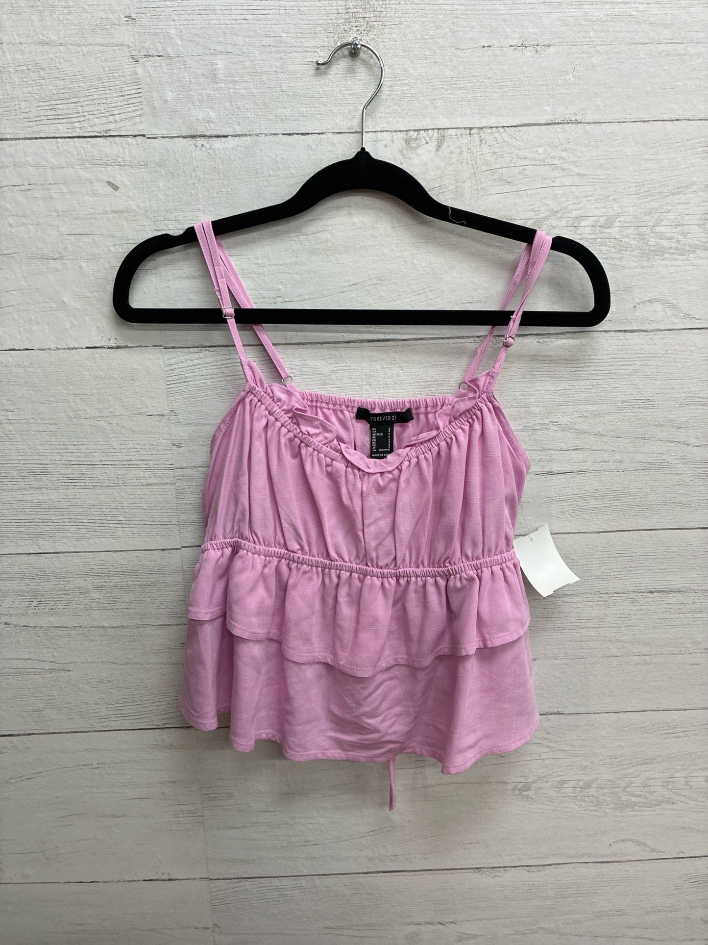 Size S Forever 21 Pink Womens Tank-Top