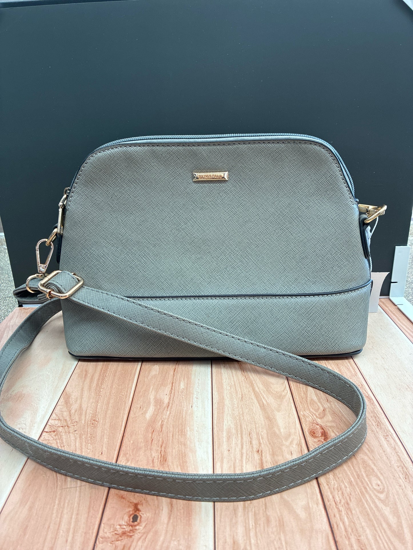 Elim&Paul Grey Purse