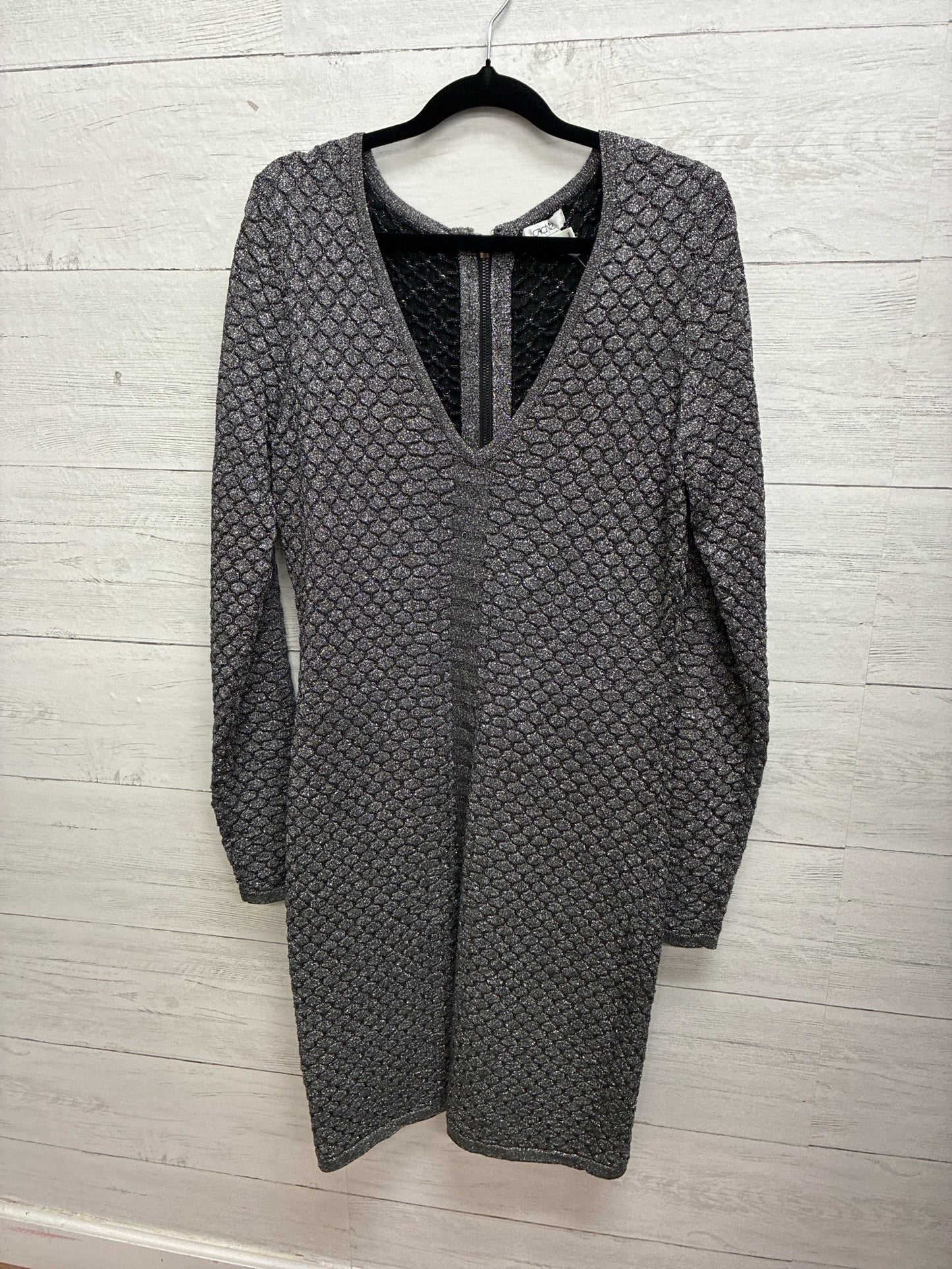 Size L Cache Silver Dress/Evening Wear