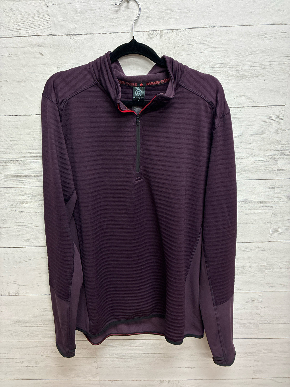 Size L Champion Purple Mens Sweatshirt