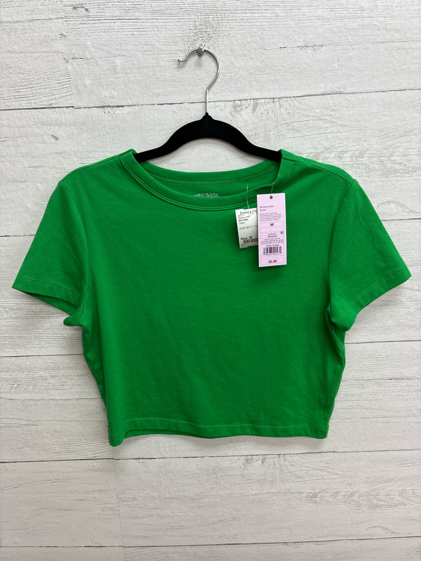 Size M Wild Fable Green Womens Shirt