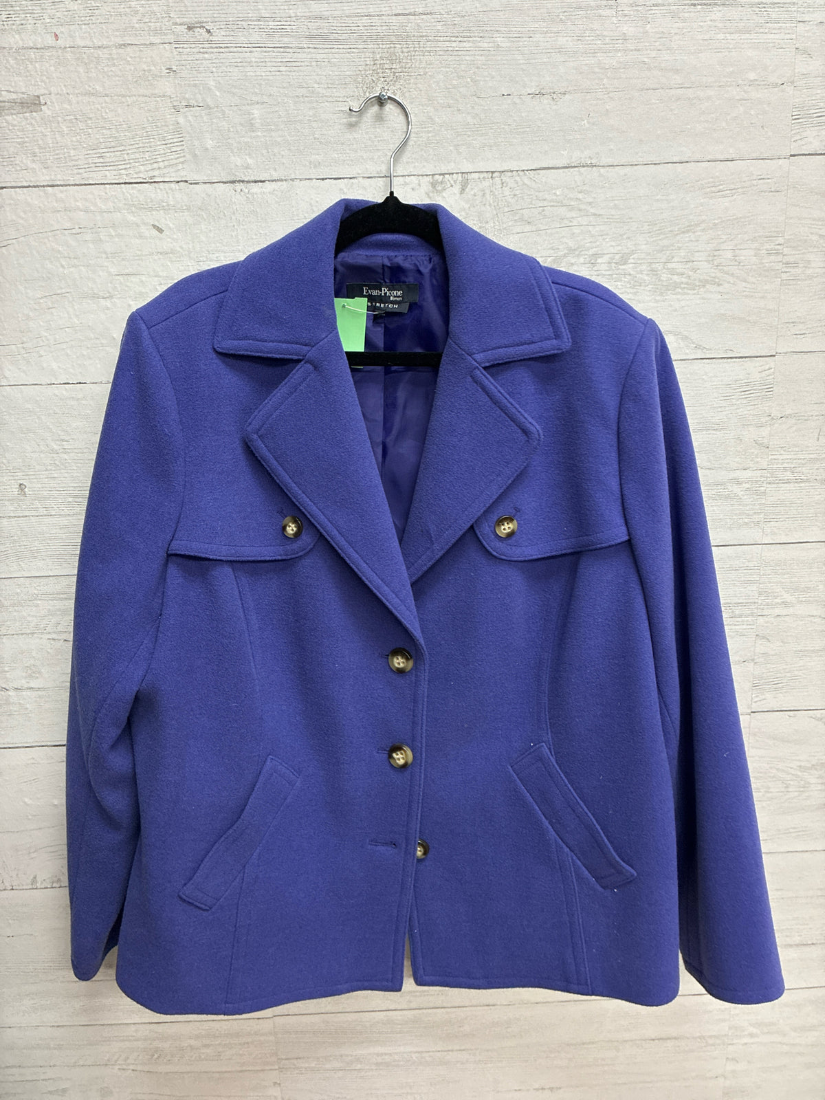 Size 18 Evan Picone Purple Womens Coat