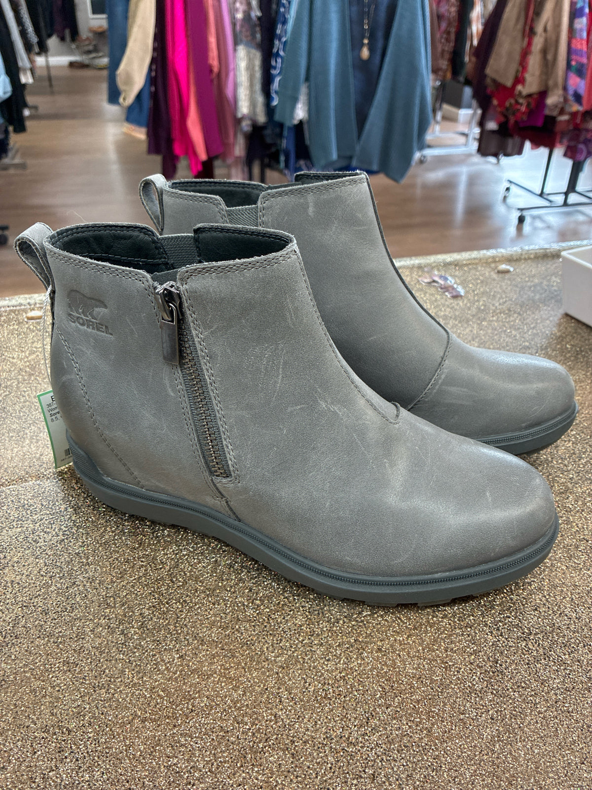 8.5 Sorel Grey Womens Boot