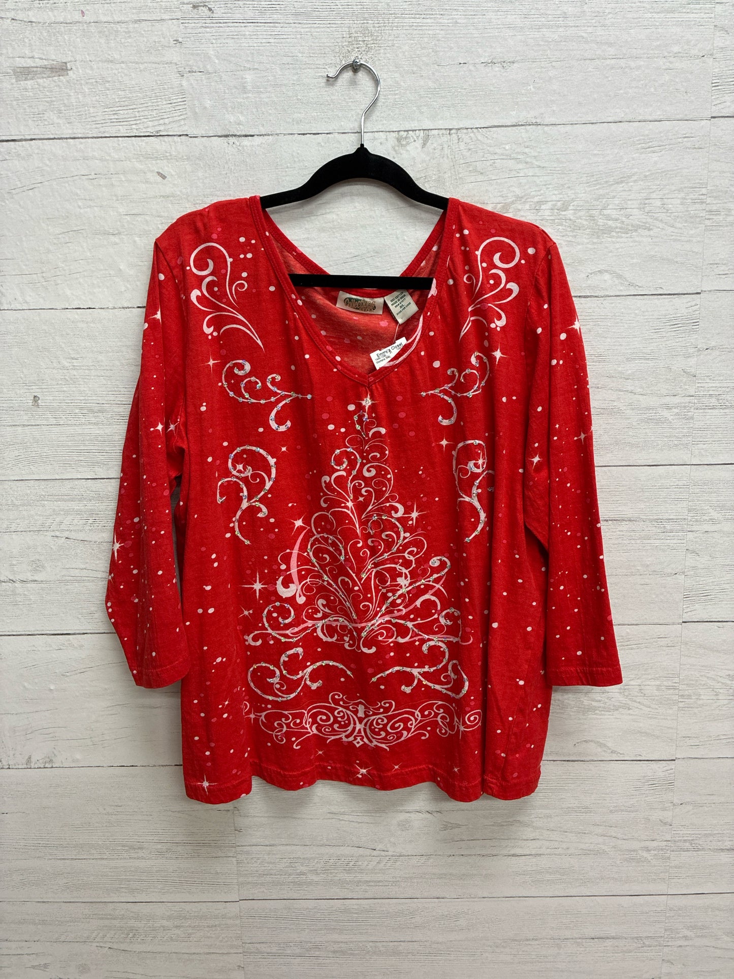 Size XL Red Womens Shirt