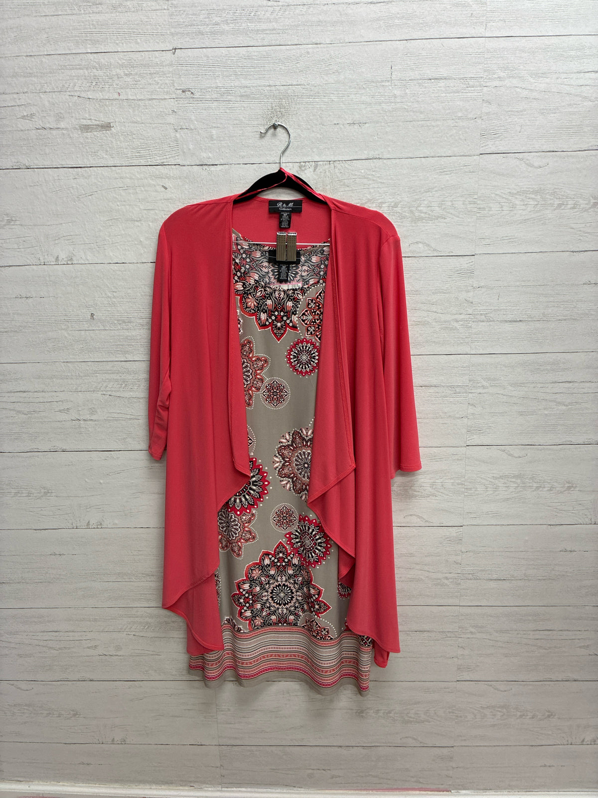 Size 8P R&M Collection Pink/Gray Dress/Evening Wear