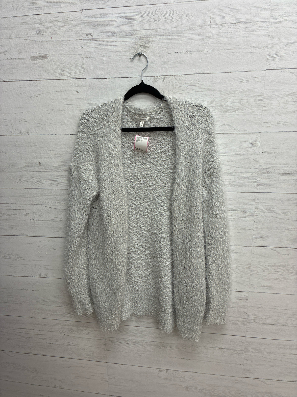 Size S Maurice Sasson Gray Womens Cardigan