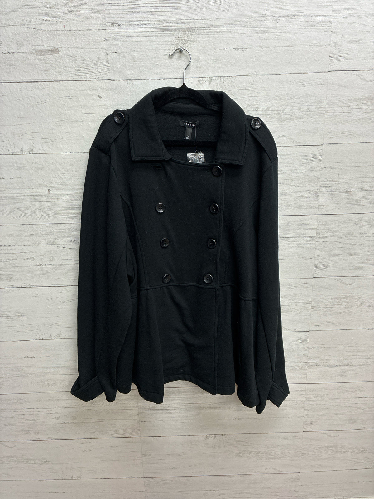 Size 4 Torrid Black Womens Jacket