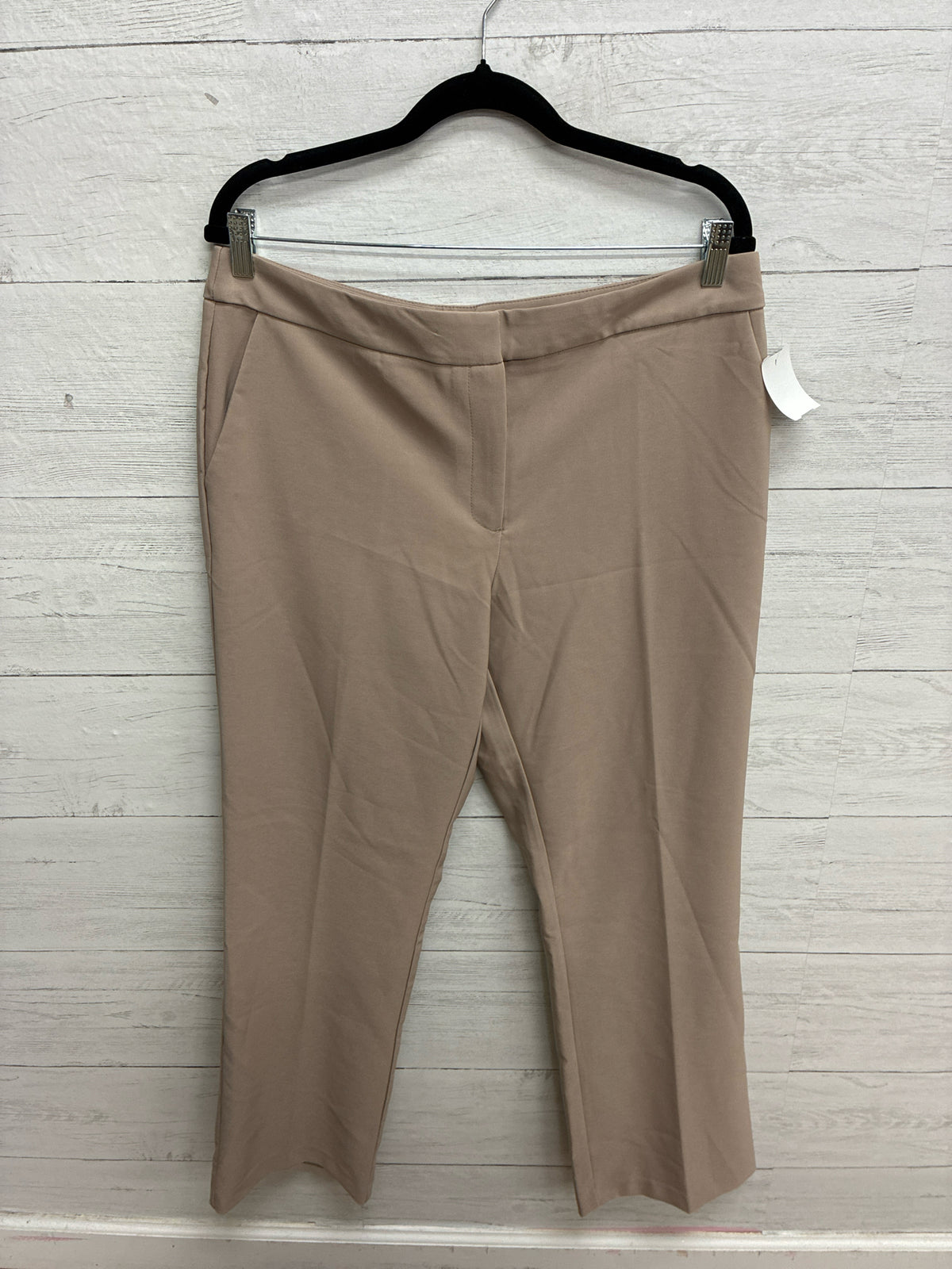 Size L Haven+Blair Tan Womens Dresspants