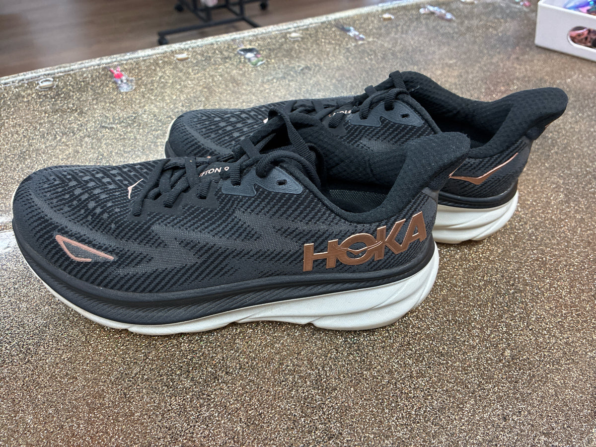 9 HOKA Black Womens Shoe