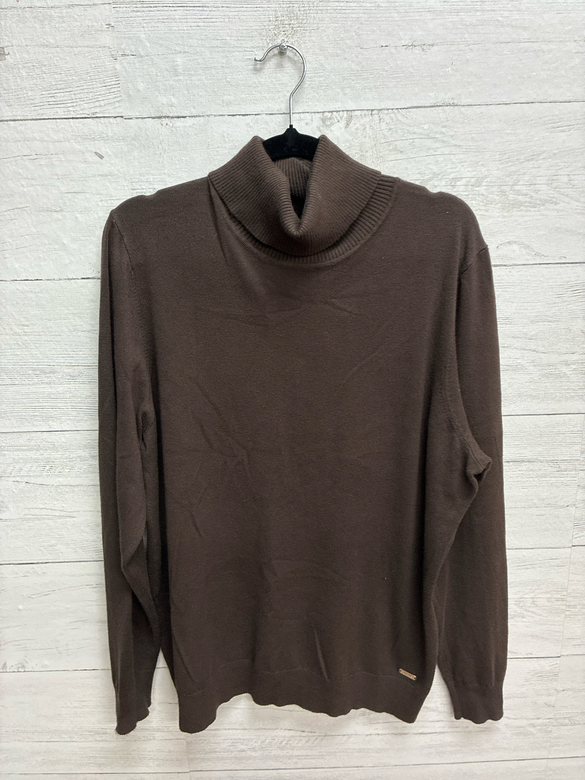 Size XL Calvin Klein Brown Womens Shirt
