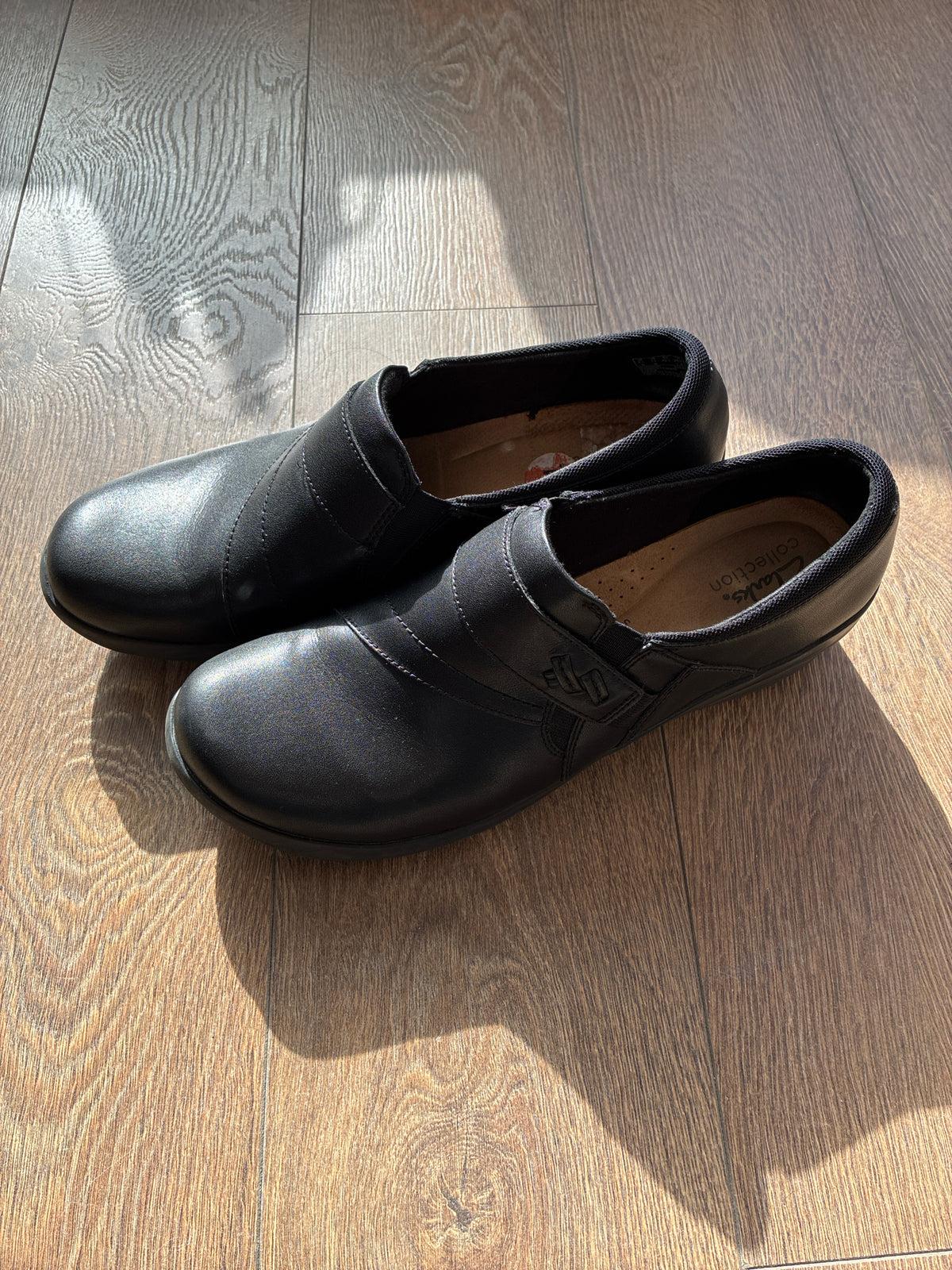 11 Clarks Black Womens Shoe