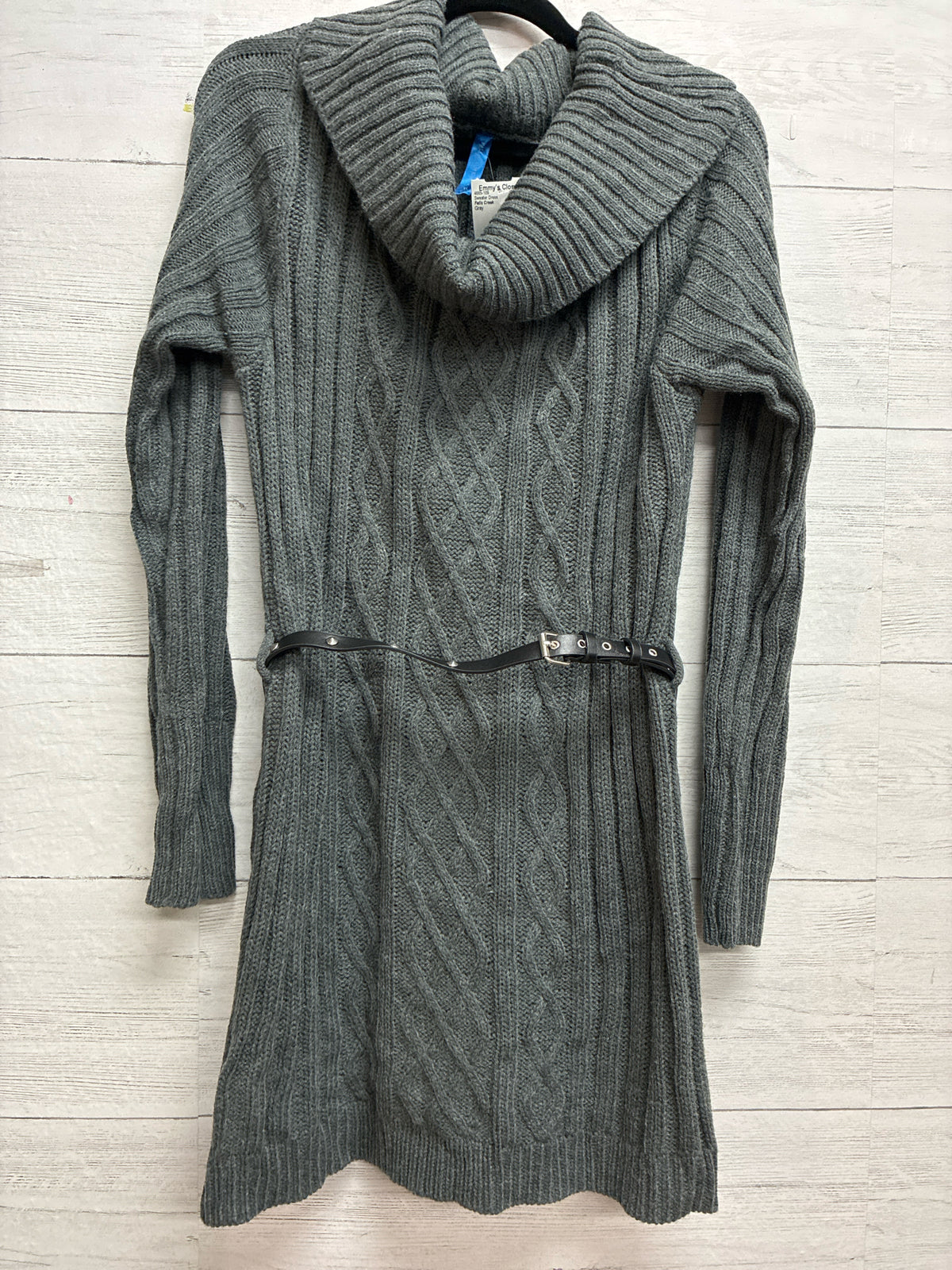 Size XL Falls Creek Gray Sweater Dress