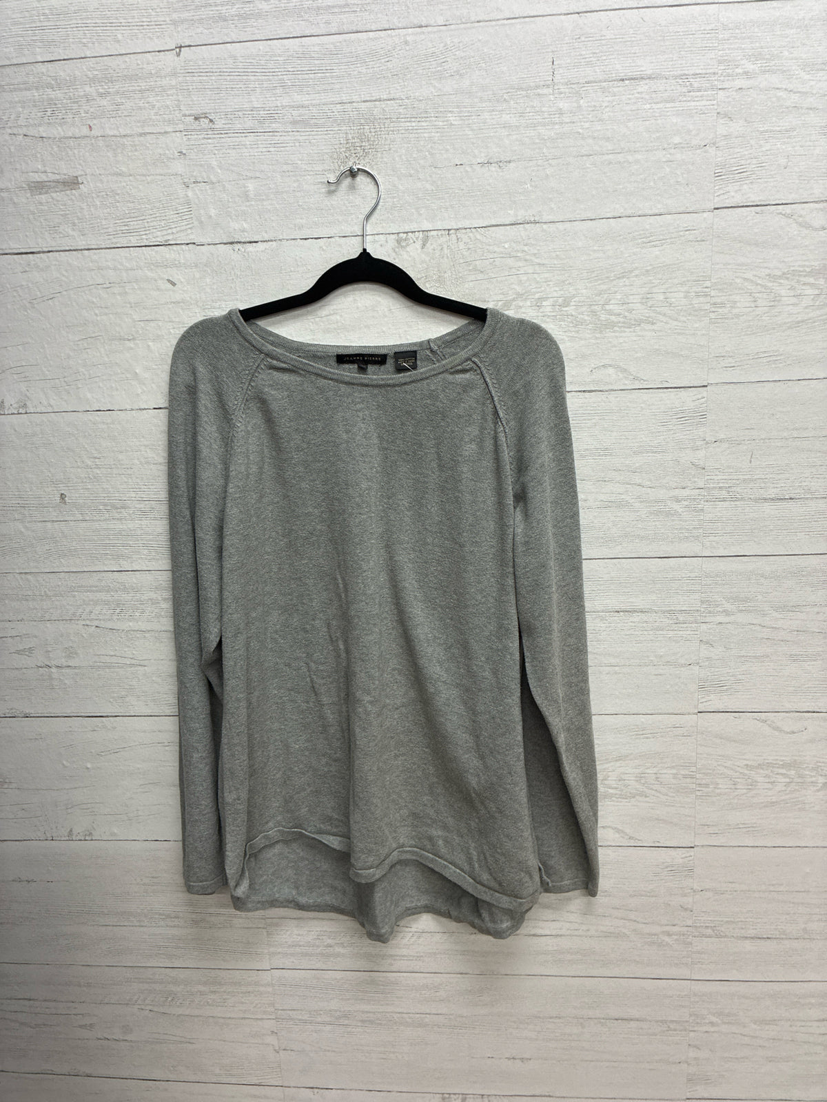 Size XL Jeanne Pierre Gray Womens Sweater