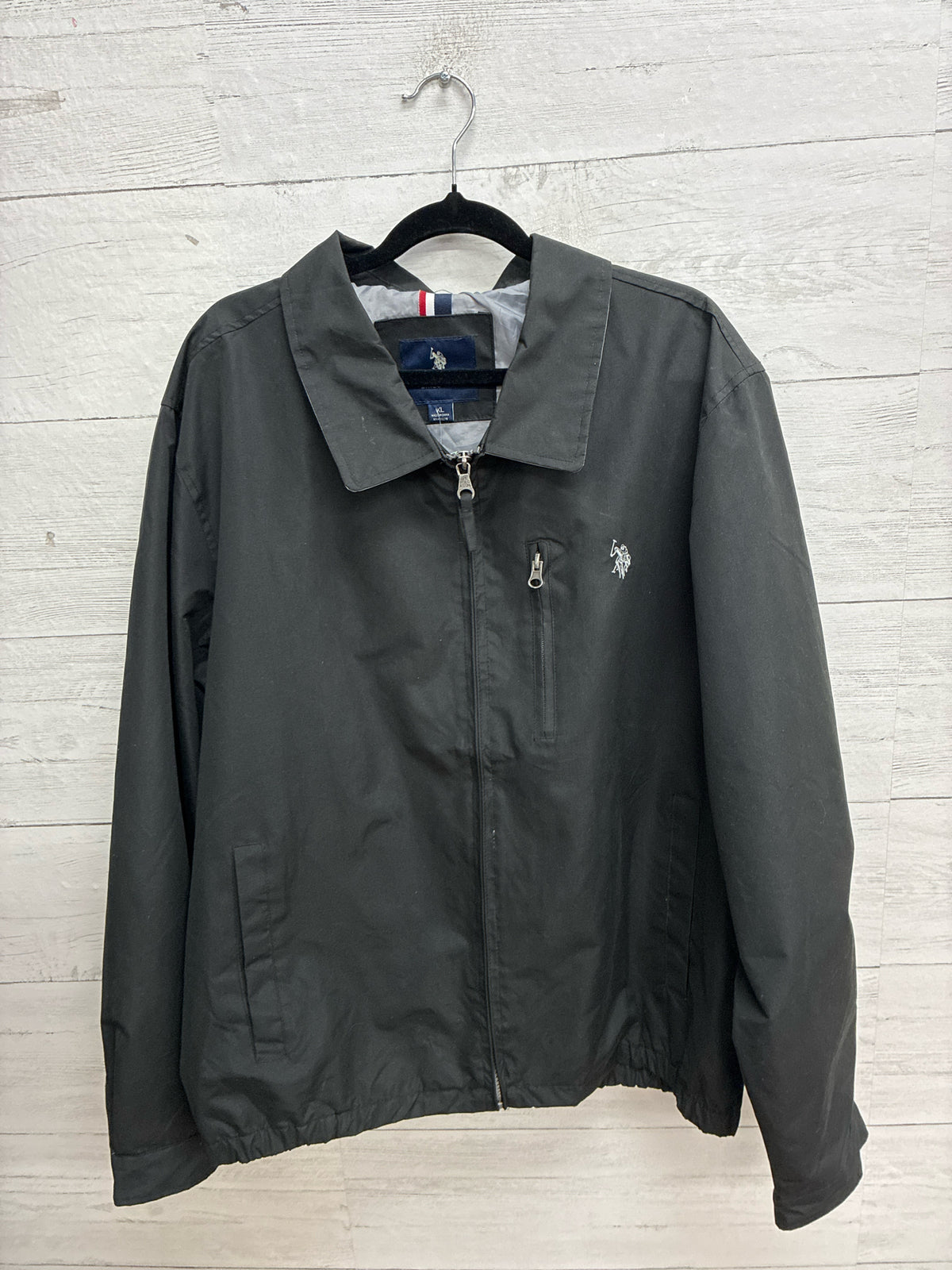 Size XL U.S. Polo Ass. Black Mens Jacket