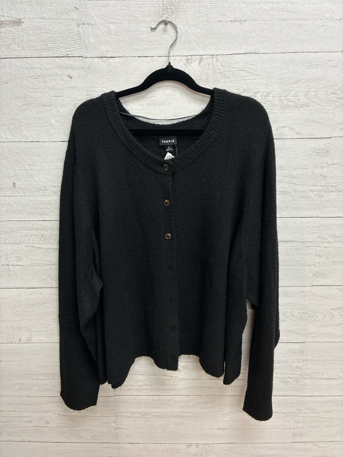Size 4 Torrid Black Womens Sweater