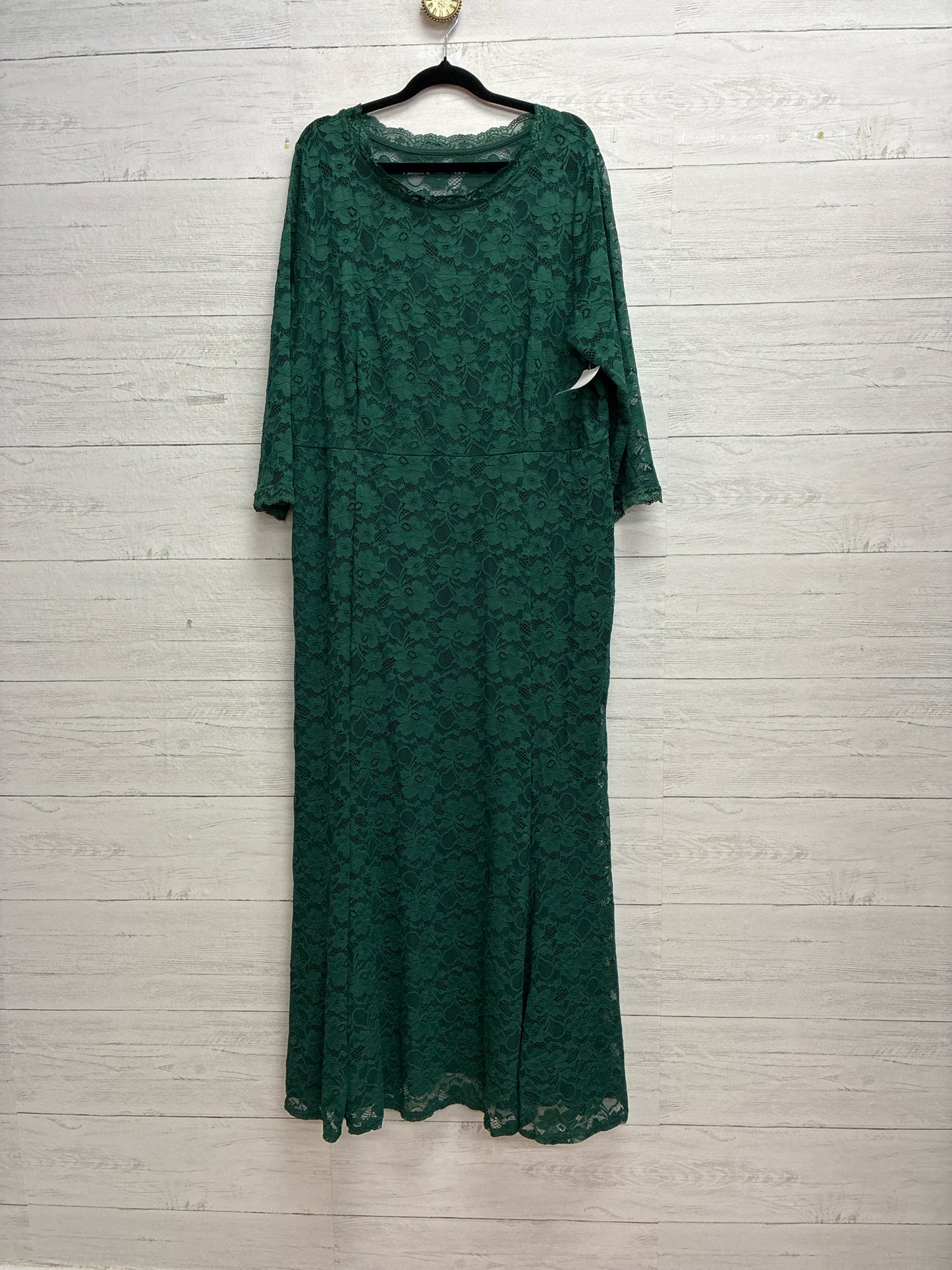 Size 20 Pinup Fashion Green GOWN