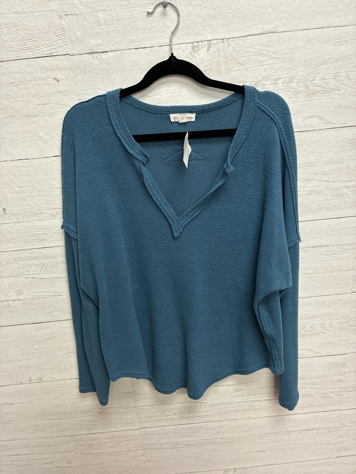 Size S Blu Pepper Blue Womens Shirt
