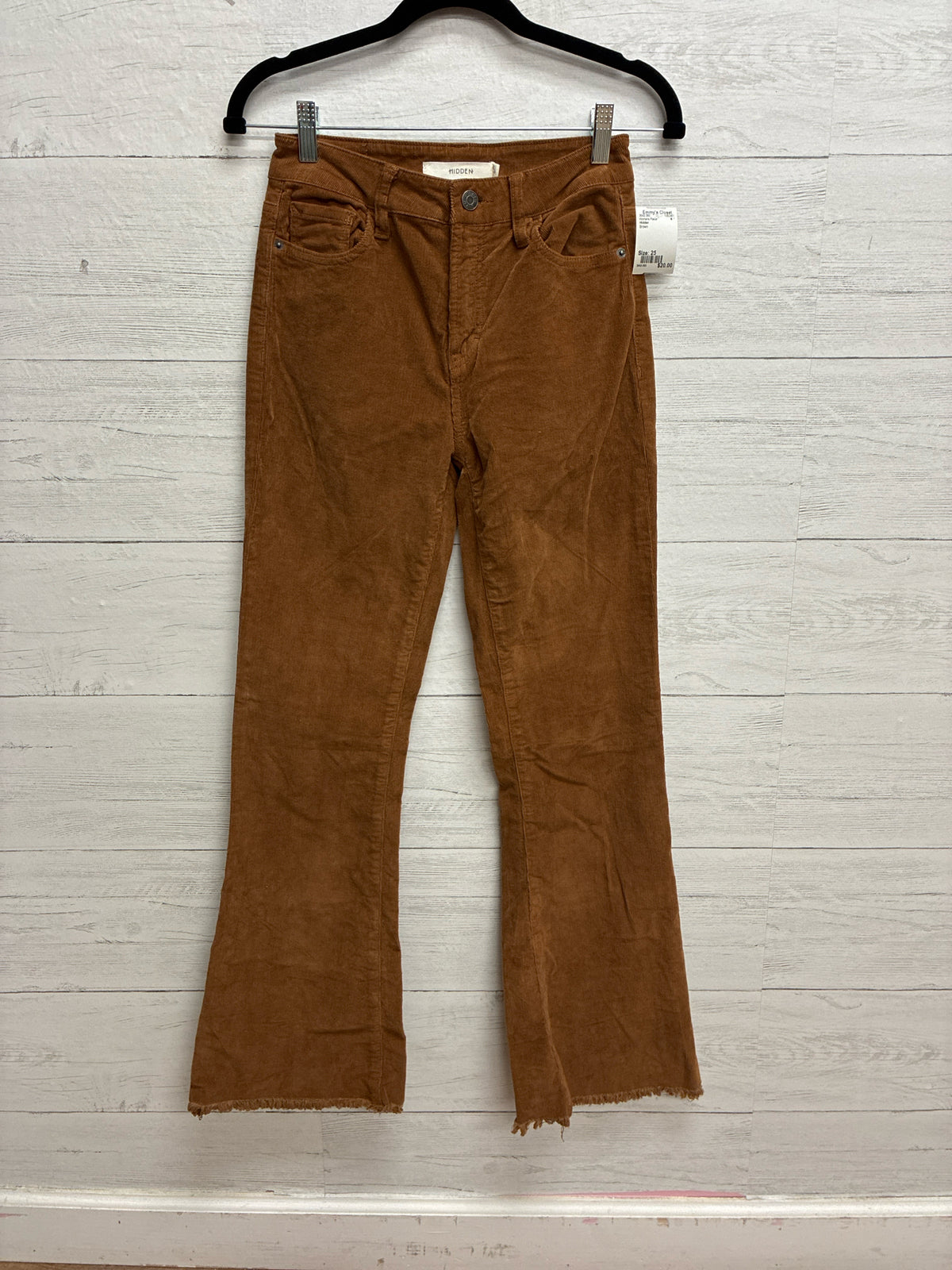 Size 25 Hidden Brown Womens Pants